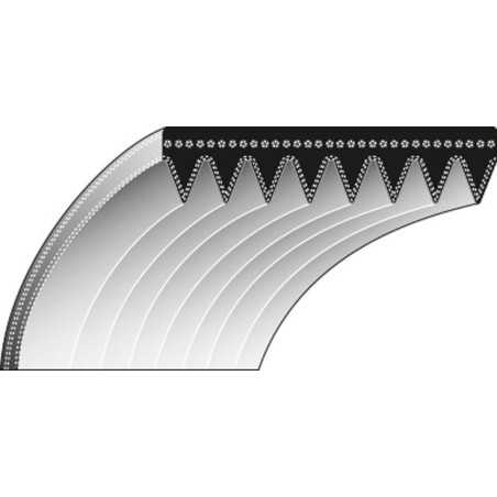 Correa compatible con cortadora MAKITA DPC8112 DPC8132 965.300.480 | NewgardenParts.com