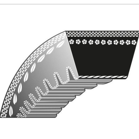 Cinghia dentata rasaerba tagliaerba STIGA 52-073 | NewgardenParts.com