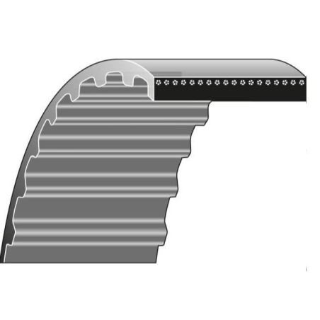 Cinghia dentata tagliaerba tosaerba rasaerba 16-100 BRILL GARDENA | NewgardenParts.com