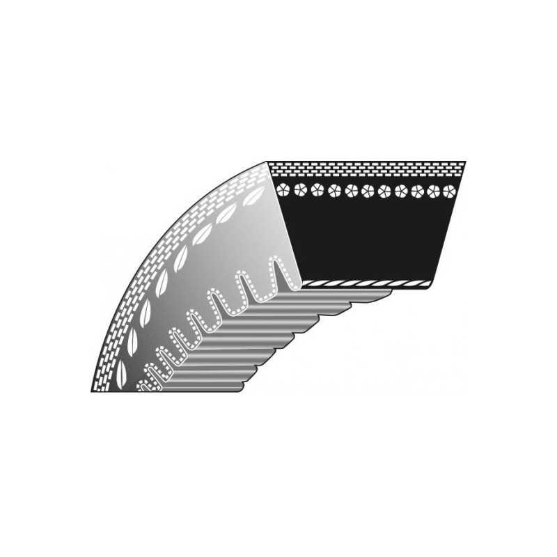 Toothed belt lawnmower mower STIGA 16x1113mm 9585-0148-01