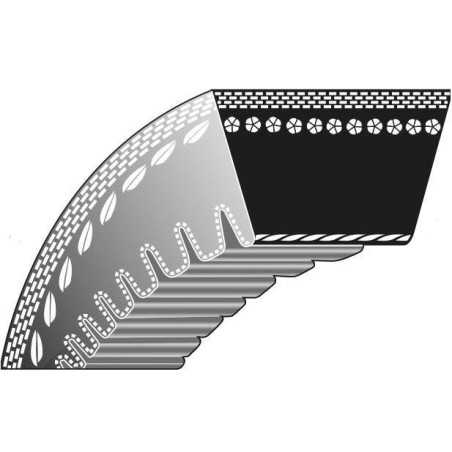 Trapezoidal toothed belt lawn mower original STIGA 10x845 La | NewgardenParts.com