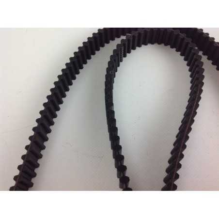 Courroie double dentée pour tondeuse 17-057 WOLF 6205 348