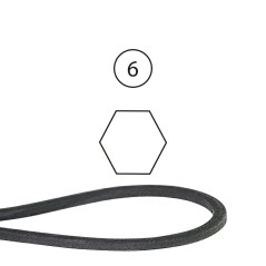 Cinghia esagonale piatto lame 42" trattorino rasearba MTD 754-04174