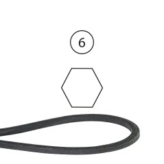 Sechskant-Flachriemenklingen 42" MTD Rasentraktor 520411