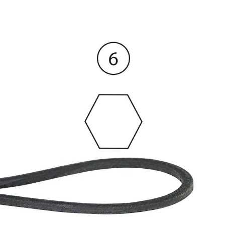 Sechskant-Flachriemenklingen 42" MTD Rasentraktor 520411 | NewgardenParts.com