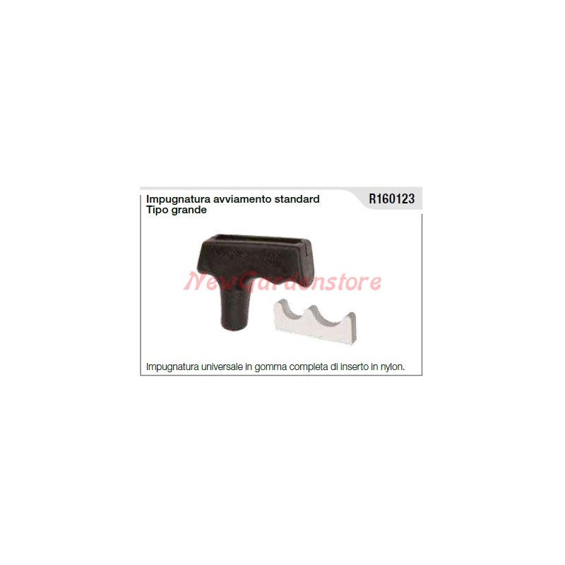 Standard large universal rubber starter handle R160123