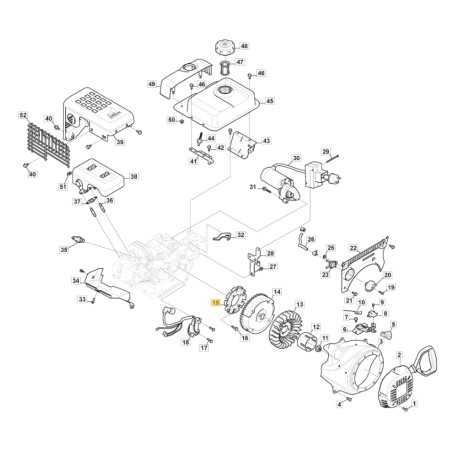 Alternator load coil ORIGINAL STIGA for motor LC 170 FDS 118551329/0 | NewgardenParts.com