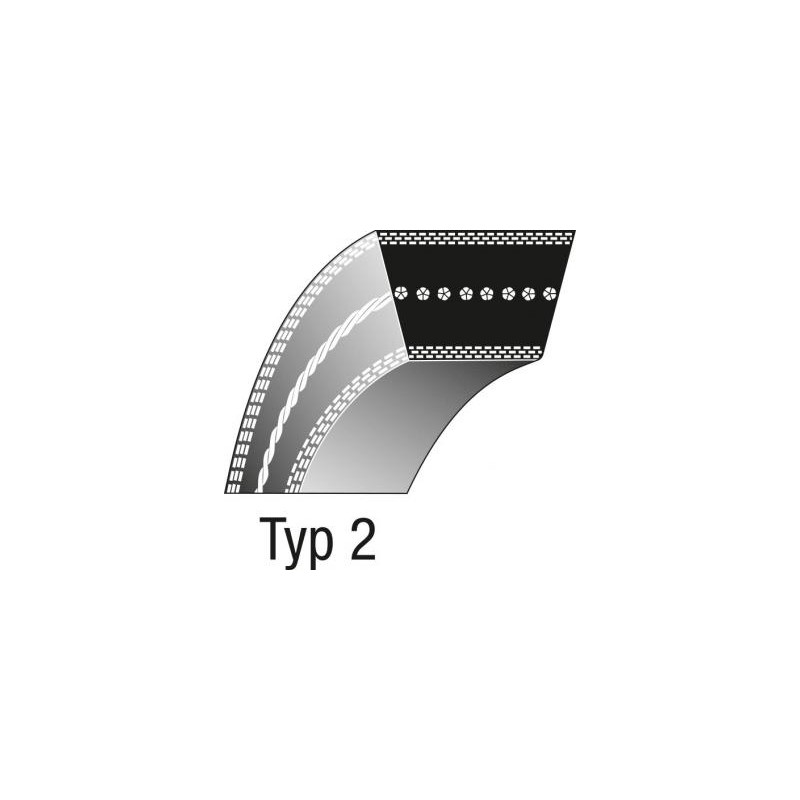 Antriebsriemen 312.7 x 2083 kompatibel mit DIXON ZTR421 - ZTR422 Traktor