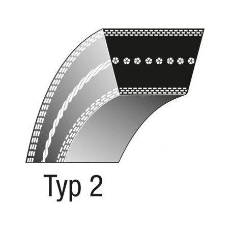 Antriebsriemen 312.7 x 2083 kompatibel mit DIXON ZTR421 - ZTR422 Traktor | NewgardenParts.com