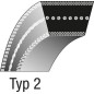 Antriebsriemen 312.7 x 2083 kompatibel mit DIXON ZTR421 - ZTR422 Traktor