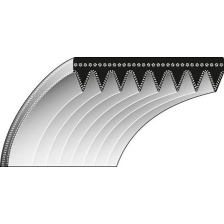 Antriebsriemen 6 12,7 x 1016 kompatibel STIHL TS 800 Rasenmäher | NewgardenParts.com