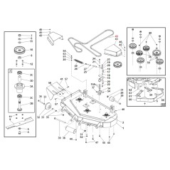 Cinghia trasmissione piatto trattorino ORIGINALE GIANNI FERRARI 93400000001 | NewgardenParts.com