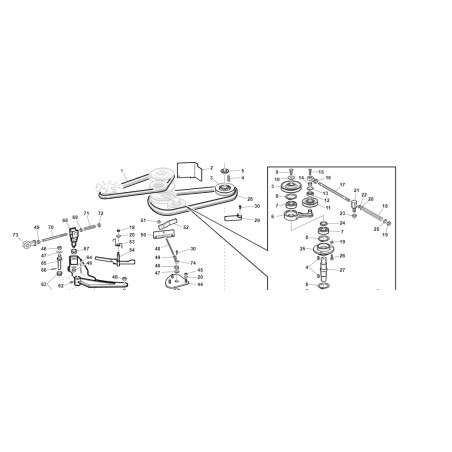 Cinghia trasmissione QUAD POWER ORIGINALE GIANNI FERRARI macchina professionale | NewgardenParts.com