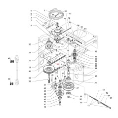 Cinghia trattorino modelli TG200 ORIGINALE GIANNI FERRARI BFB 00111980027 | NewgardenParts.com