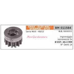 Selbstfahrendes Radgetriebe SX EMAK Rasenmäher Serie MAX 011584