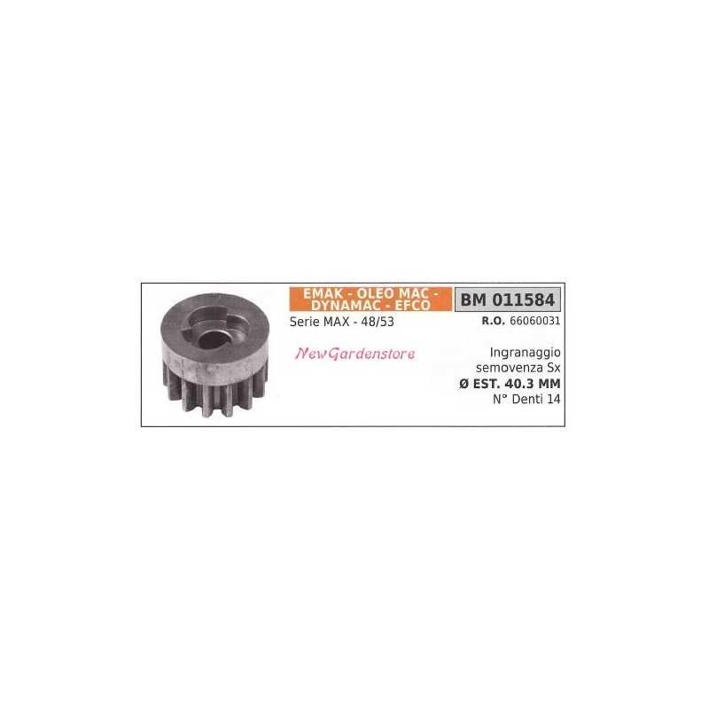 Rueda dentada autopropulsada SX EMAK cortacésped serie MAX 011584