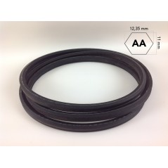 Correa para tractor de césped MURRAY MARATHON 12.5 15.5 1001223 hexagonal AA73 | NewgardenParts.com