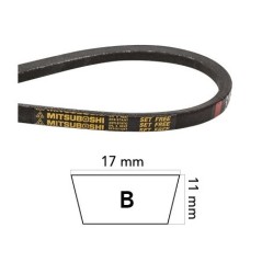 B24 lawn tractor lawnmower mower belt 648 mm 650024 | NewgardenParts.com