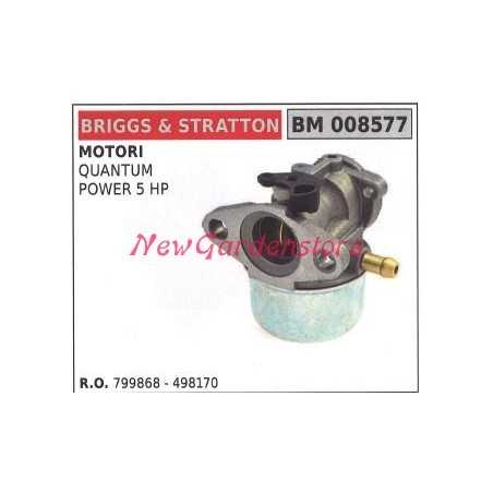 Carburatore a vaschetta B&S tagliaerba rasaerba tosaerba quantum 008577 | NewgardenParts.com