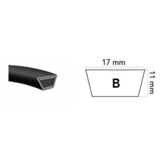 B94 courroie pour tracteur de pelouse 2457 mm 650094 | NewgardenParts.com