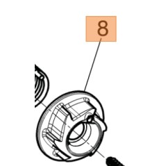 Poulie de démarrage de tronçonneuse d'origine OLEOMAC GST250 GST360