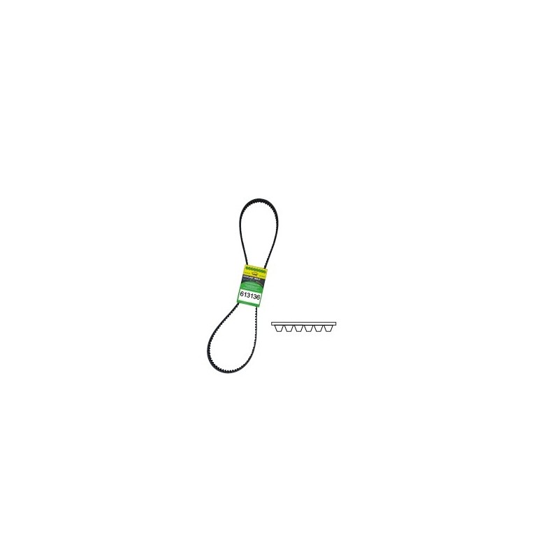 Correa de tractor de césped de KEVLAR COMPATIBLE MTD 754-04136