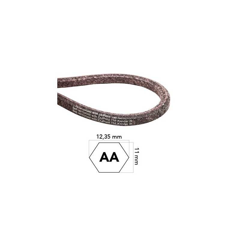 Correa de tractor de césped de KEVLAR COMPATIBLE MTD 754-04174