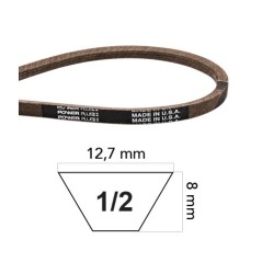 Correa de tractor de césped de KEVLAR COMPATIBLE MTD 754-04207 | NewgardenParts.com