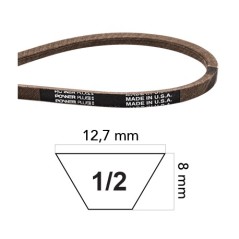 ORIGINAL SNAPPER Antriebsriemen LT75 Rasentraktor 33" flach | NewgardenParts.com
