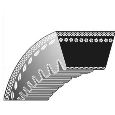 Correa impulsora MAORI para cuchilla quitanieves MPB 967AE MPB 967AET | NewgardenParts.com