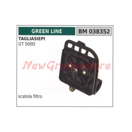 Boîte du filtre à air du taille-haie GT 500D de GREEN LINE 038352 | NewgardenParts.com