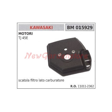 Scatola filtro aria lato carburatore KAWASAKI tagliasiepi TJ 45E 015929 | NewgardenParts.com