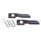 STIGA lawnmower mower blades kit 13270138 1111-9021-01