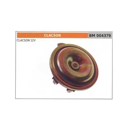 Avertisseur 12V code 004379 | NewgardenParts.com