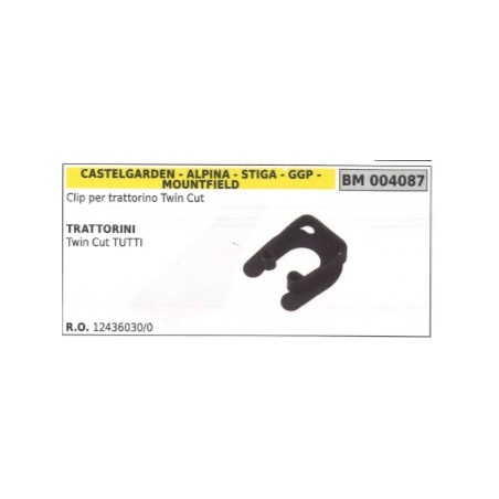 Clip CASTELGARDEN per trattorino Twin Cut tutti 12436030/0 | NewgardenParts.com