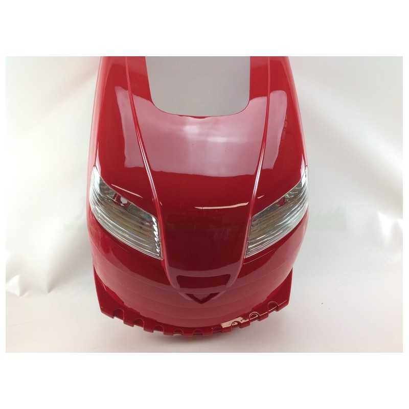 Capó rojo SD 98 para tractor de césped CASTELGARDEN STIGA 382076954/2