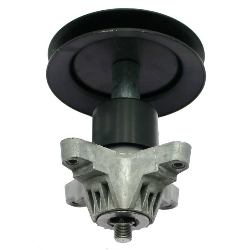 Soporte eje porta cuchilla para tractor de césped h200mm 6180670 MTD 160mm