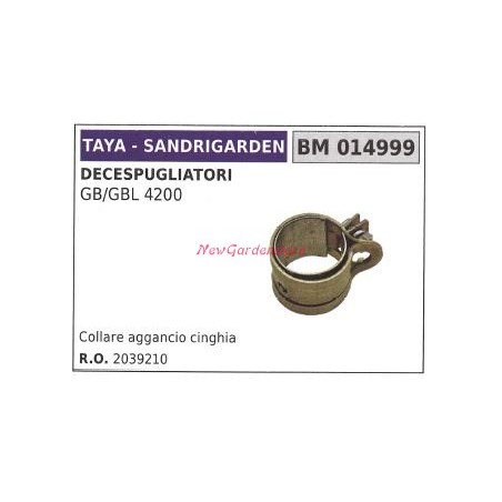 Collare aggancio cinghia TAYA decespugliatore GB GBL 4200 014999 | NewgardenParts.com