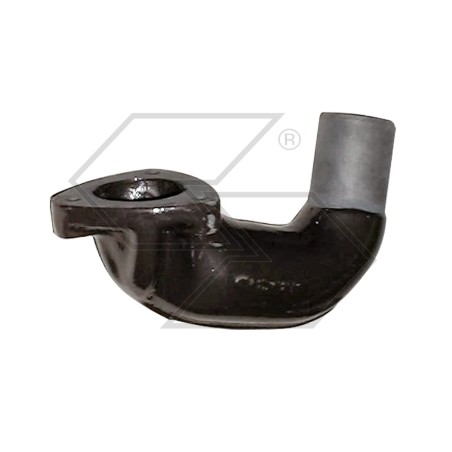 Collettore a gomito in ghisa smaltato per silenziatore modelli A10525 | NewgardenParts.com