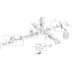 Collettore aspirazione BC 625 ORIGINALE STIGA decespugliatore BC 730 118805591/0 | NewgardenParts.com