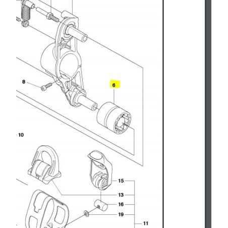 STOSSDÄMPFER 544230901 ORIGINAL HUSQVARNA