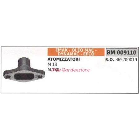 Collettore aspirazione EMAK atomizzatore M 18 180 009110 | NewgardenParts.com