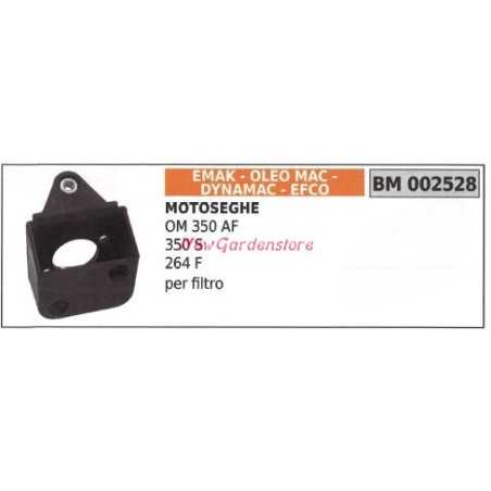 Intake manifold EMAK chainsaw OM 350AF 350S 264F for filter 002528 | NewgardenParts.com