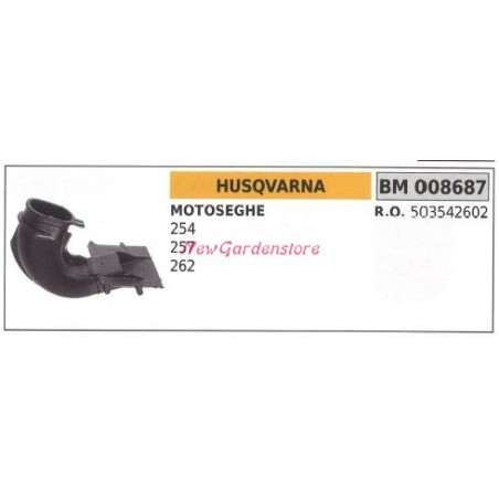 Collettore aspirazione HUSQVARNA motosega 254 257 262 008687 | NewgardenParts.com