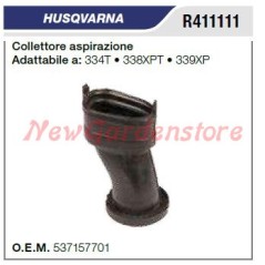 Intake manifold HUSQVARNA chainsaw 334T 338XPT 339XP R411111 | NewgardenParts.com