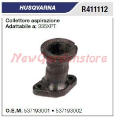 Intake manifold HUSQVARNA chainsaw 335XPT R411112 | NewgardenParts.com
