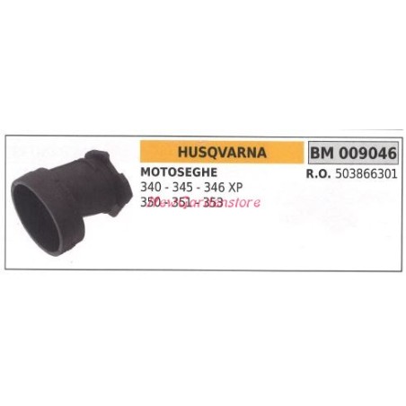 Collettore aspirazione HUSQVARNA motosega 340 345 346 XP 350 351 353 009046 | NewgardenParts.com