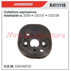 Collettore aspirazione JONSERED motosega 2035 CS2137 2138 R411118 | NewgardenParts.com