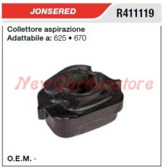 Collettore aspirazione JONSERED motosega 625 670 R411119 | NewgardenParts.com