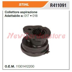 Collettore aspirazione STIHL motosega 017 018 R411091 | NewgardenParts.com